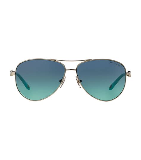 tiffany aviator sunglasses silver.